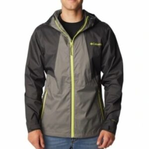 Kurtka Columbia Inner Limits II Jacket, szara męska wiatrówka 1893991024 L